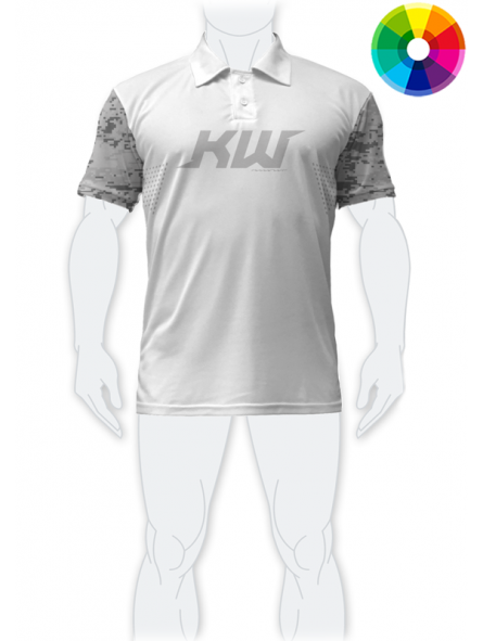 Custom MX Polo Shirt, Polo Shirt Motocross MX Gear - KW RaceWear