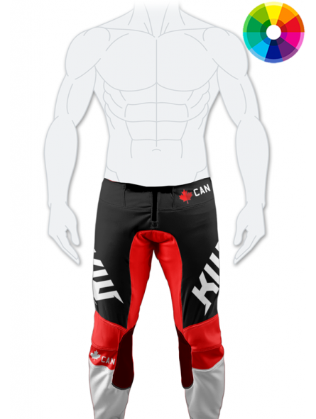 JT Racing USA Dirt Bike MX Motocross Pants (Black/Orange, 32